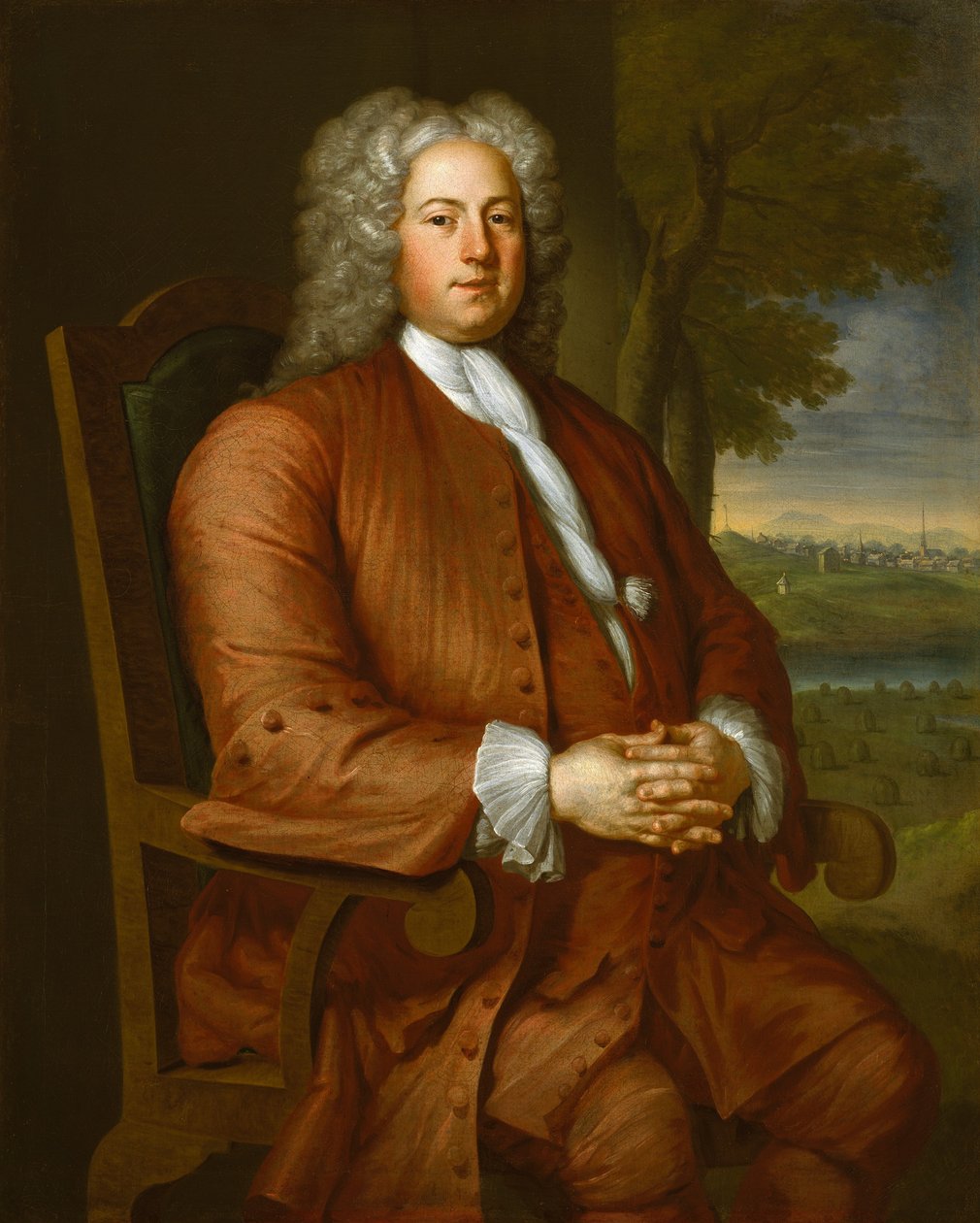 Francis Brinley, 1729. av John Smibert