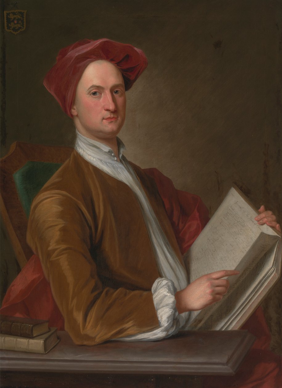 Sir John Rushout, Bt. av John Smibert