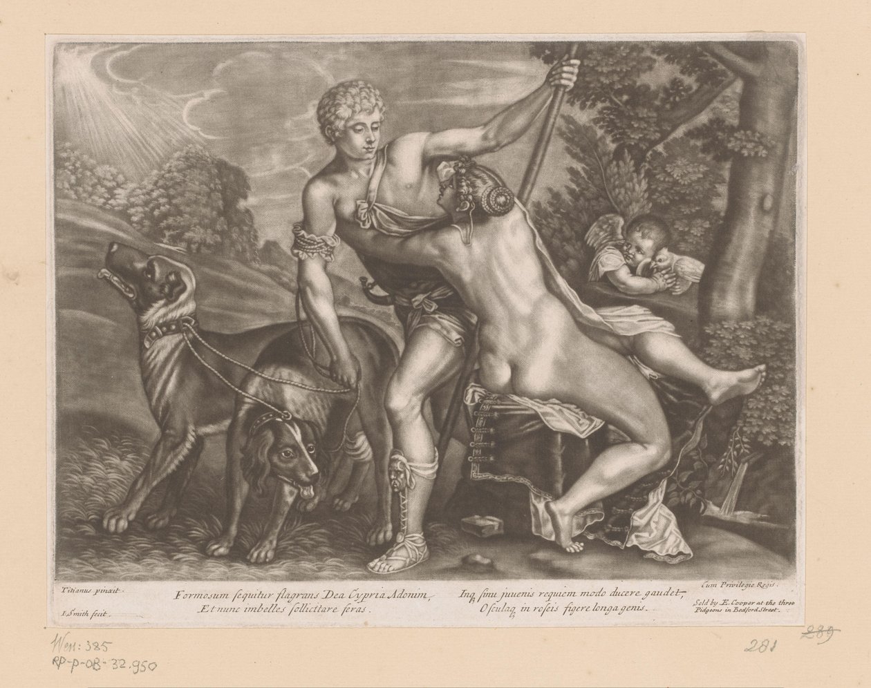 Venus og Adonis av John Smith