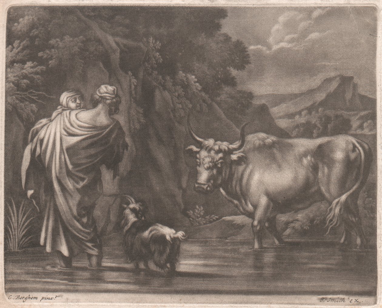 Fording en bekk av John Smith