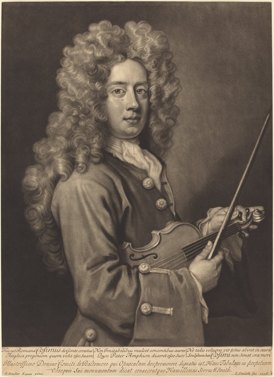 Nicola Cosimo av John Smith after Sir Godfrey Kneller