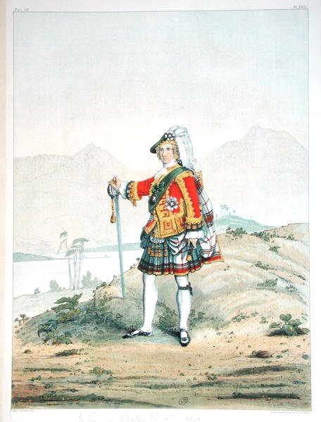 Prins Charles Edward (1720-88) av John Sobieski