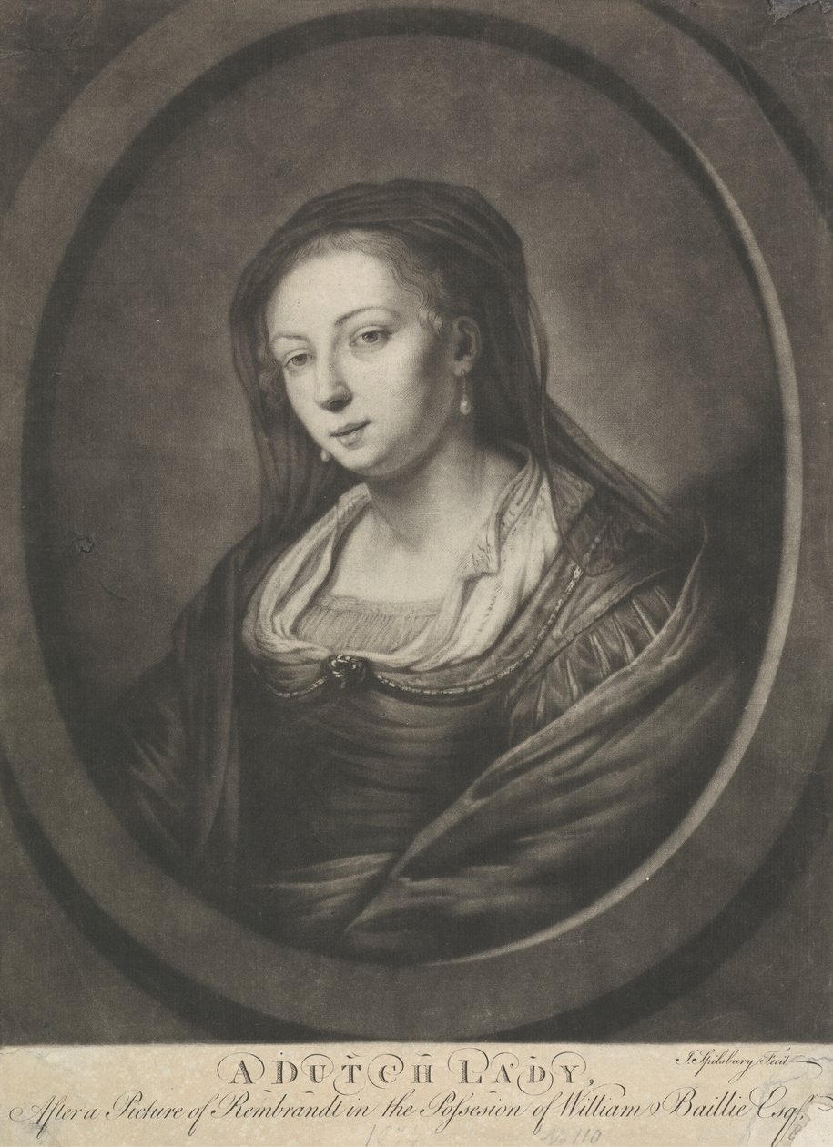 En nederlandsk dame av John Spilsbury