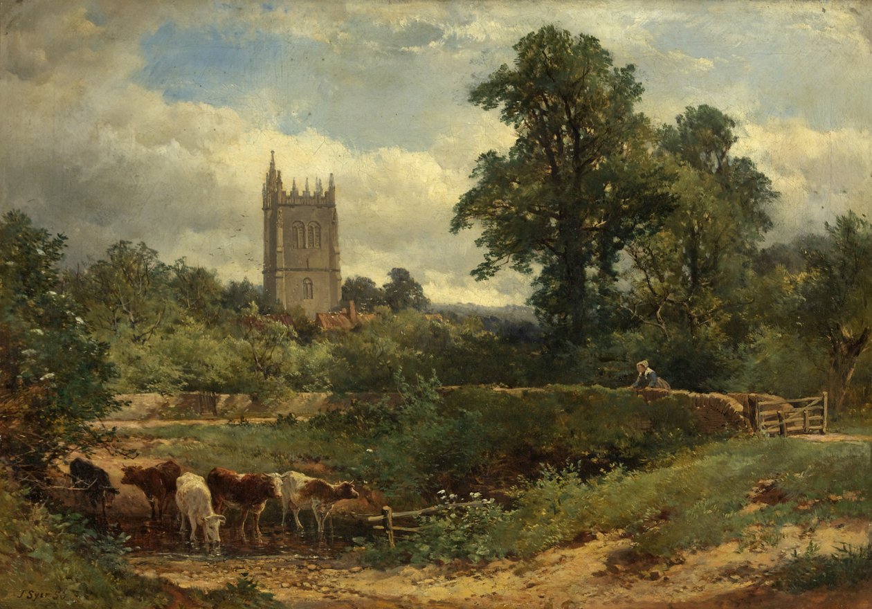 Bitton kirke av John Syer