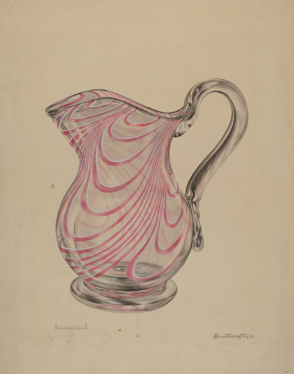 Kremkrukke, ca. 1936. av John Tarantino
