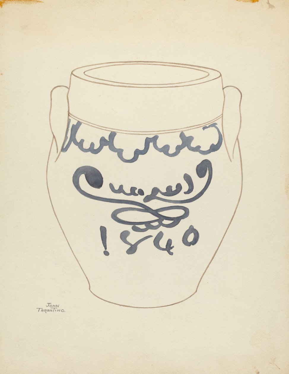 Crock, c. 1953. av John Tarantino
