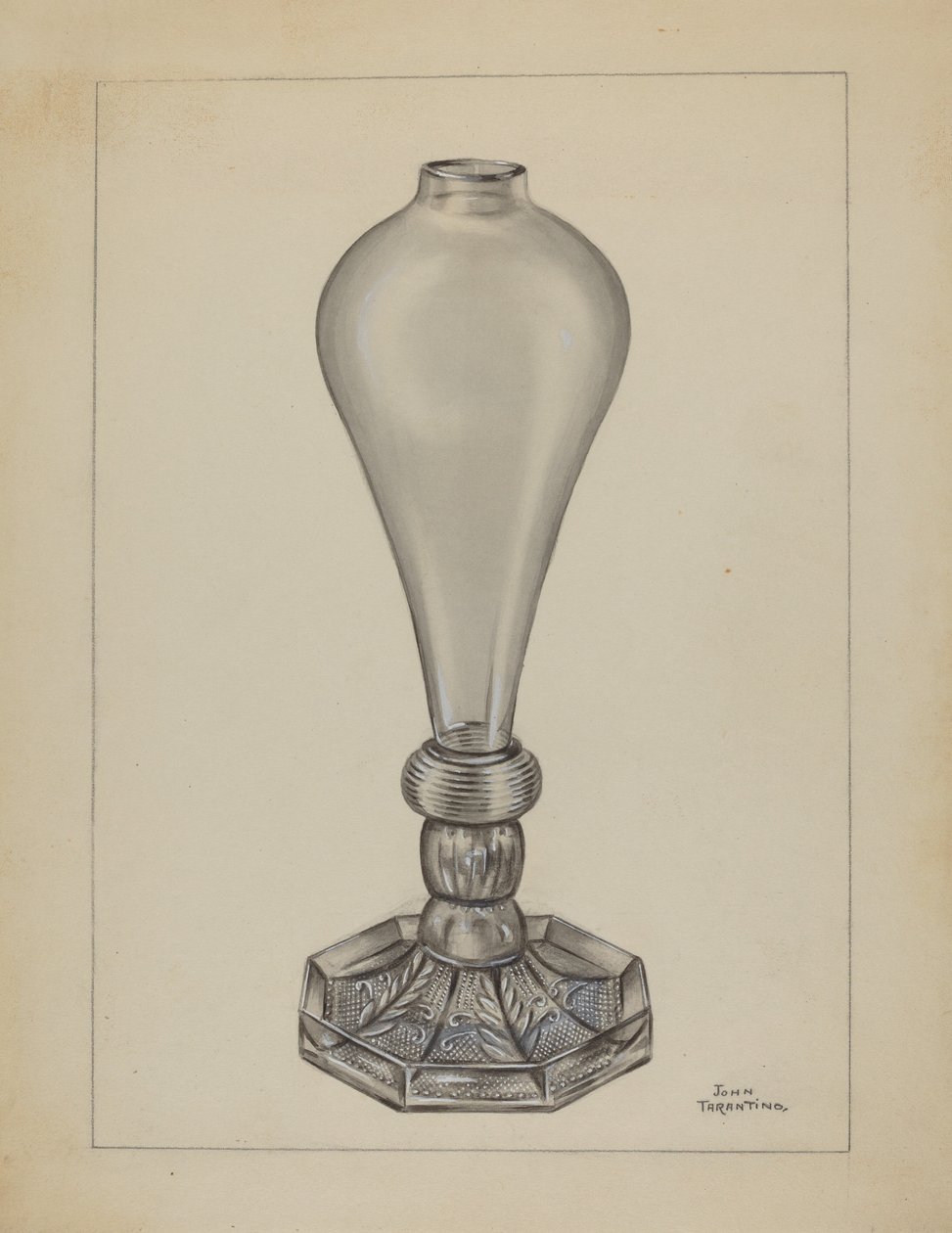 Lampe, c. 1940. av John Tarantino