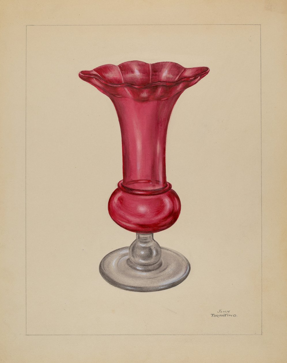Vase, ca. 1936. av John Tarantino