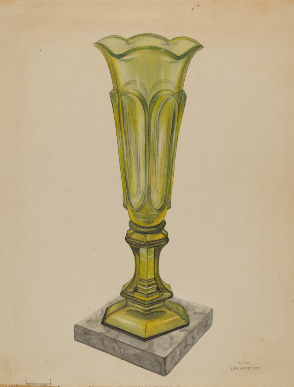 Vase, ca. 1937. av John Tarantino