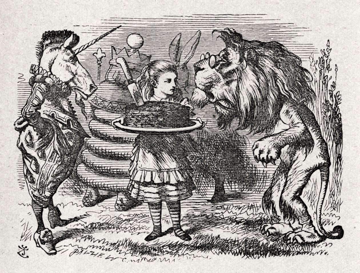 Løven Alice og av John Tenniel