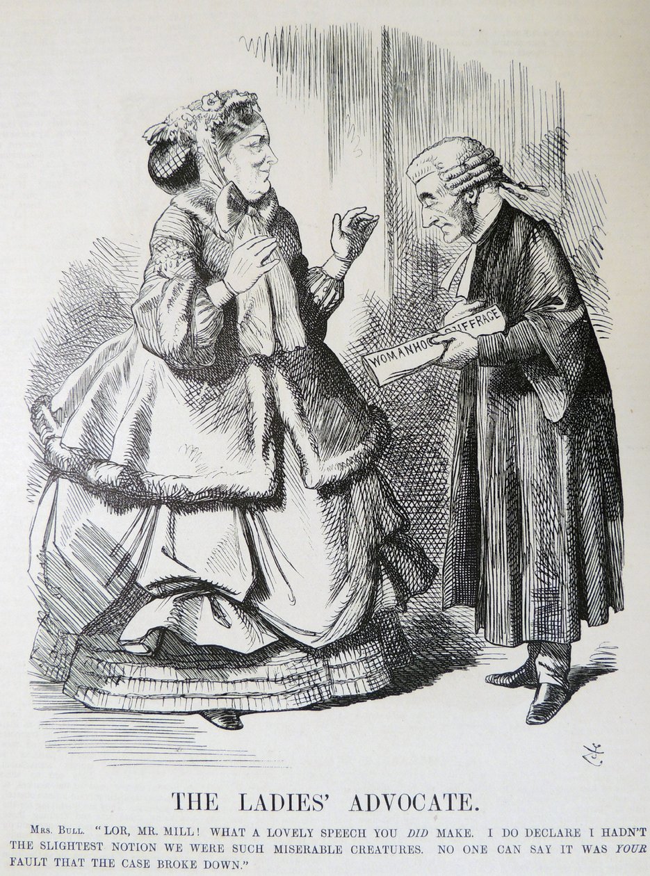 John Stuart Mill av John Tenniel