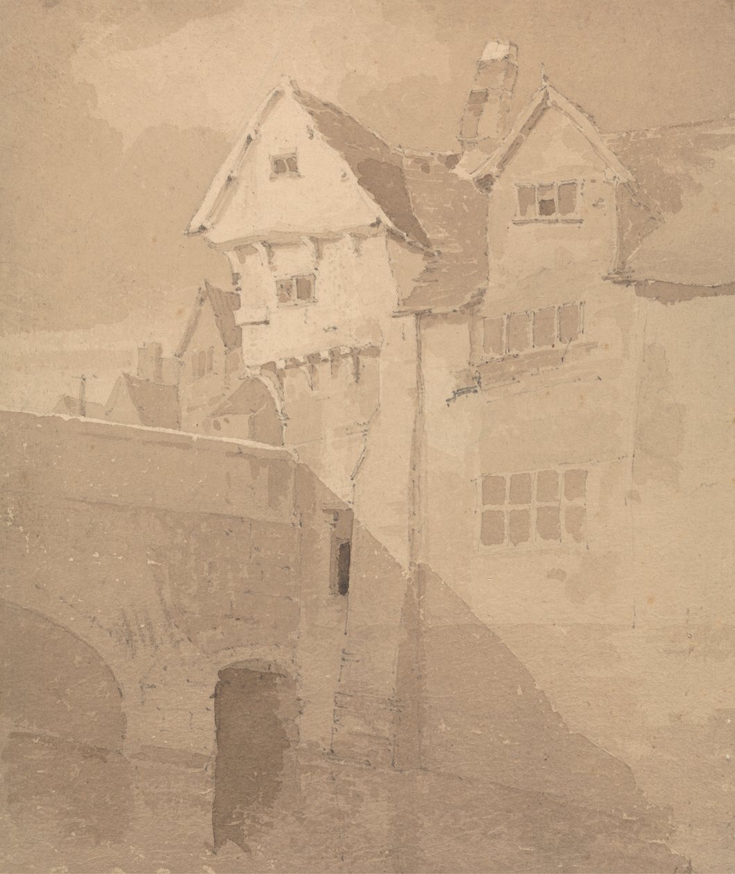 Fye Bridge, Norwich av John Thirtle