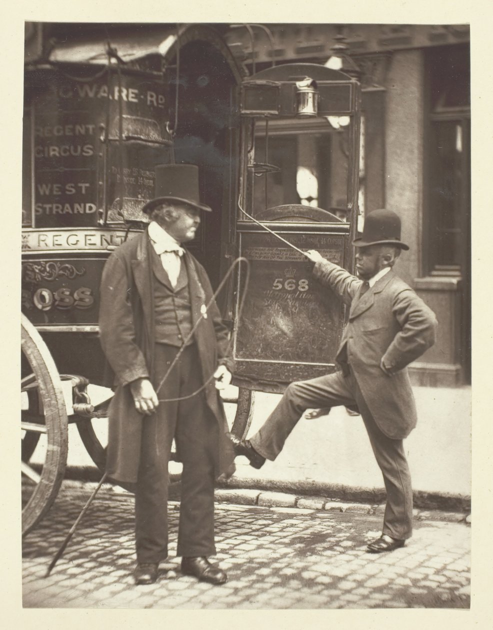 Cast-Iron Billy, 1881. av John Thomson