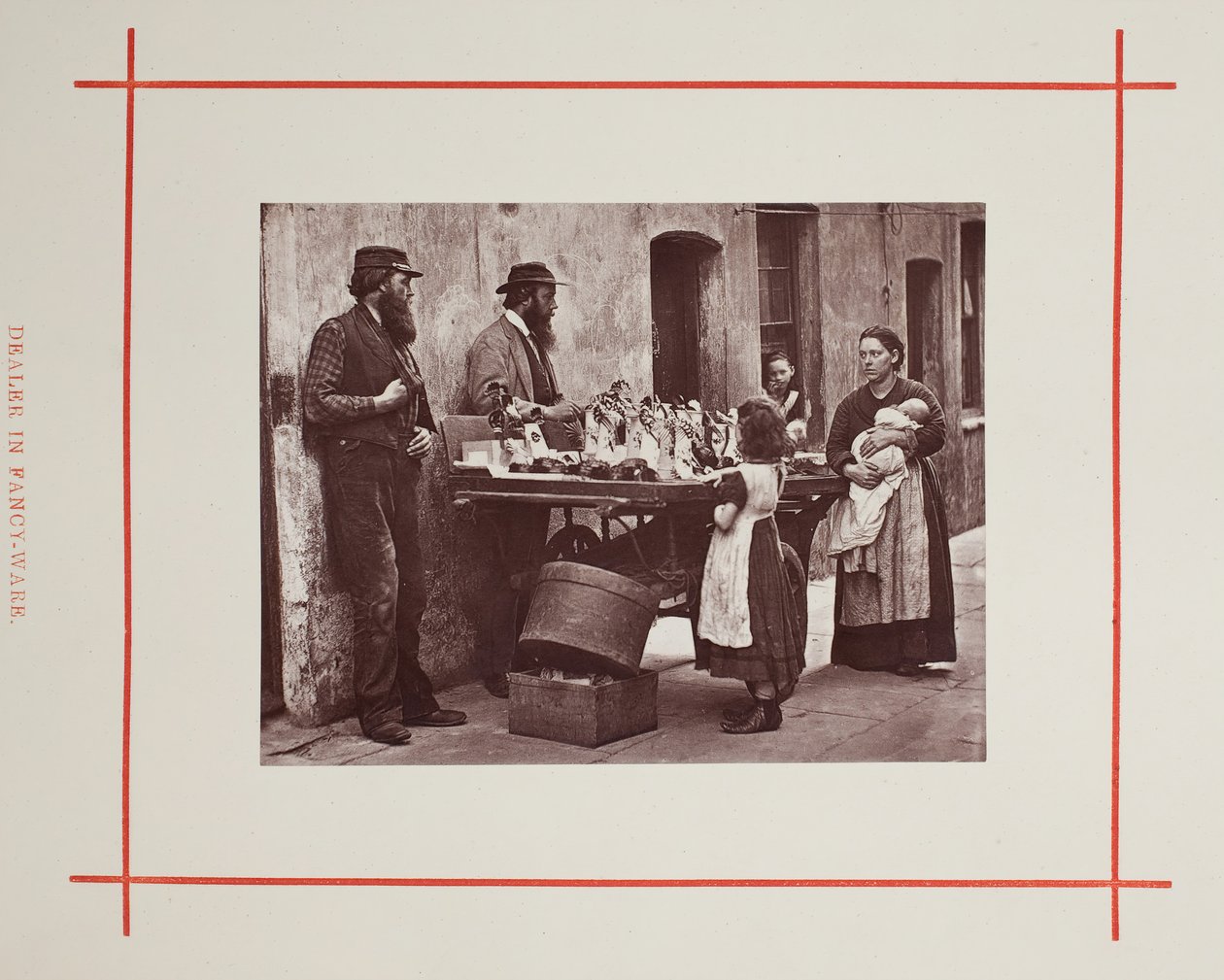 Forhandler i Fancy-Ware, 1877. av John Thomson