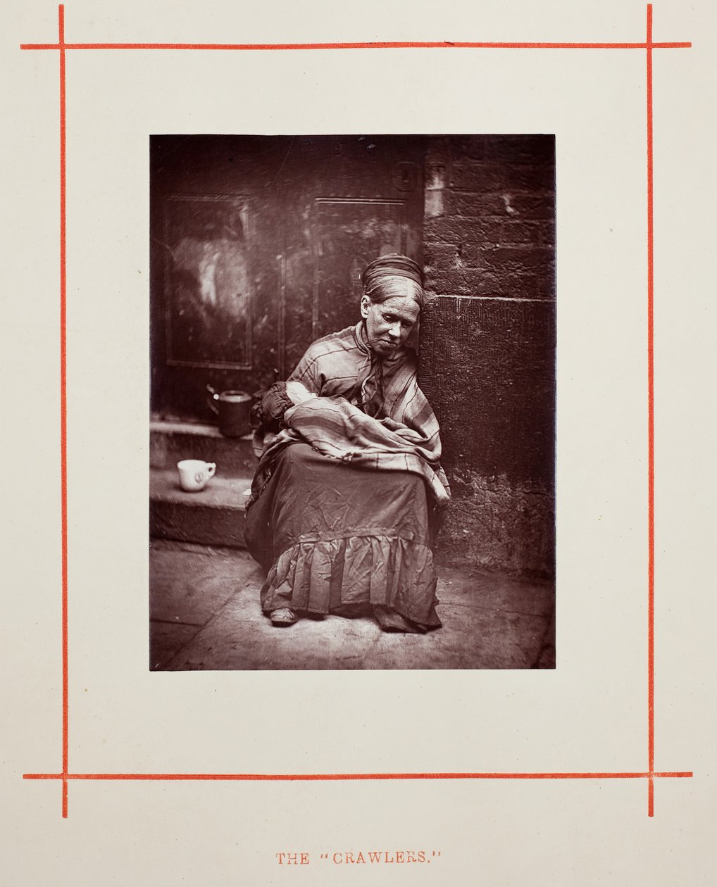 The Crawlers, 1877. av John Thomson