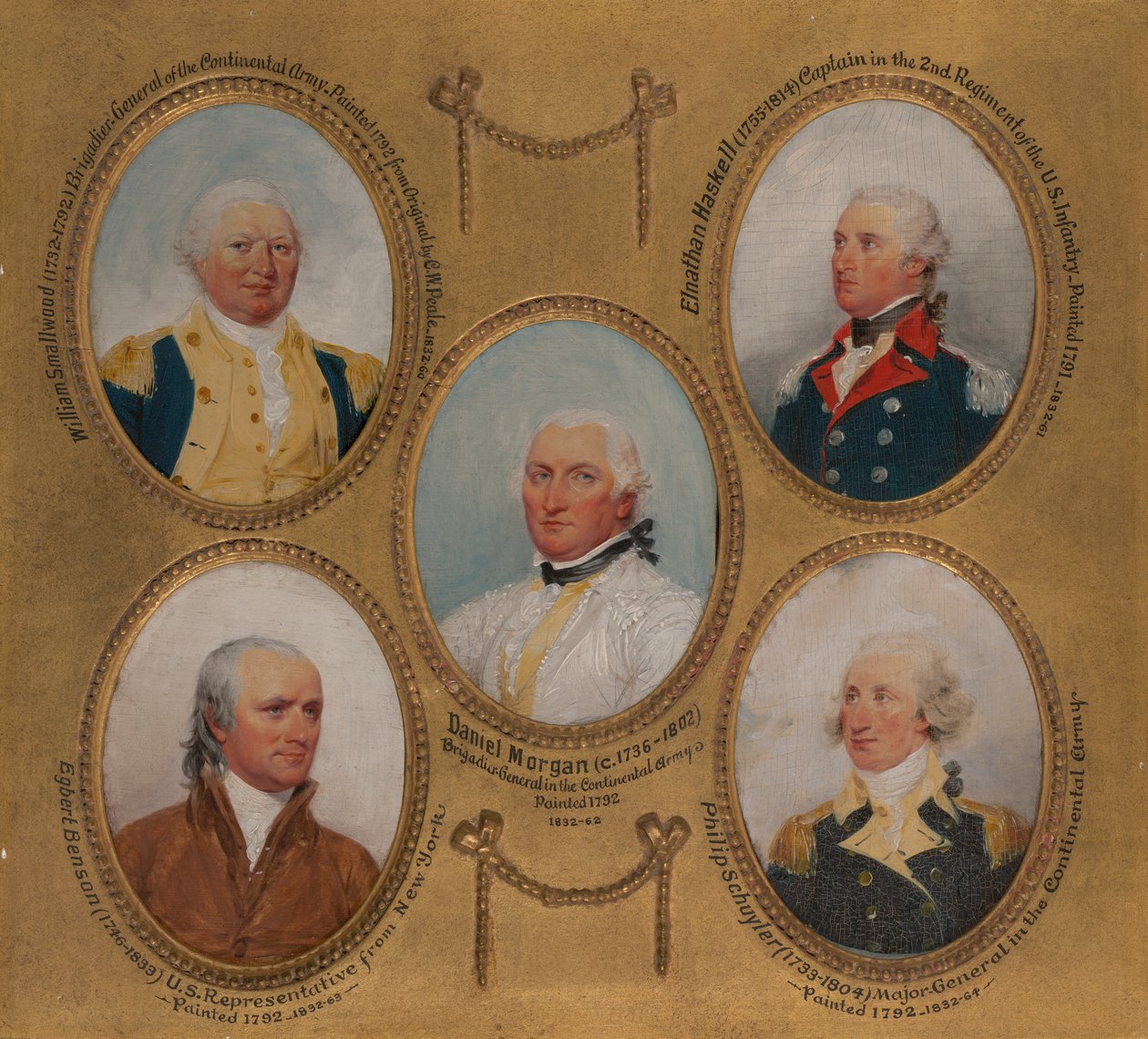 Daniel Morgan (ca. 1736 av John Trumbull