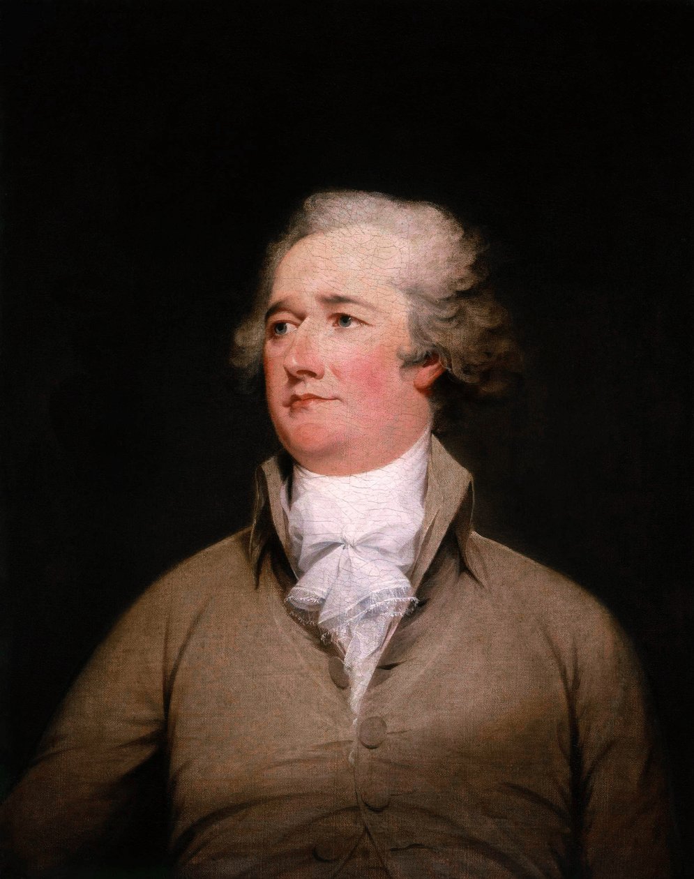 Portrett av Alexander Hamilton av John Trumbull
