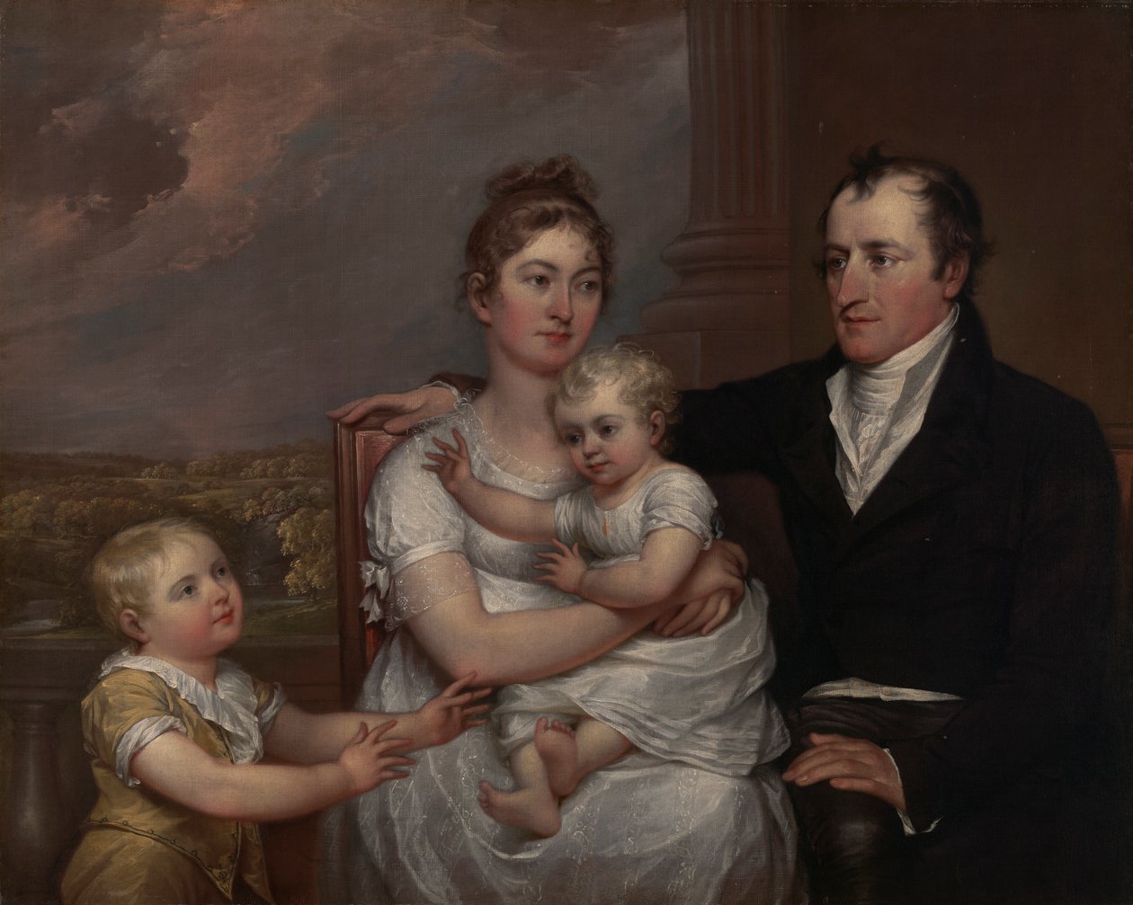 Familien Vernet av John Trumbull