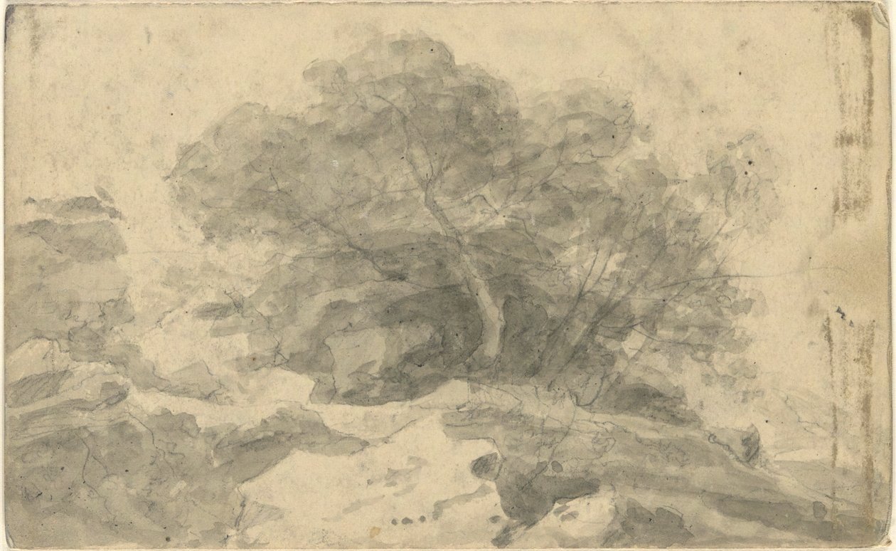 Uten tittel, fra folio: Views Near Bath av John Trumbull