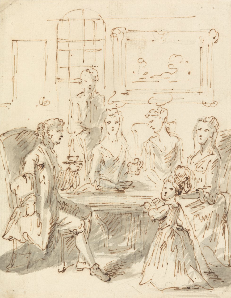 Samtalestykke av John Vanderbank