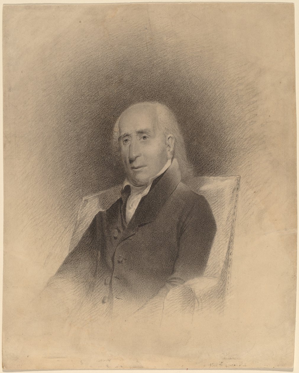 Portrett av en sittende mann av John Vanderlyn