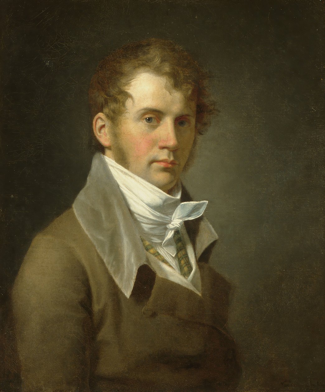 Portrett av kunstneren, 1800. av John Vanderlyn