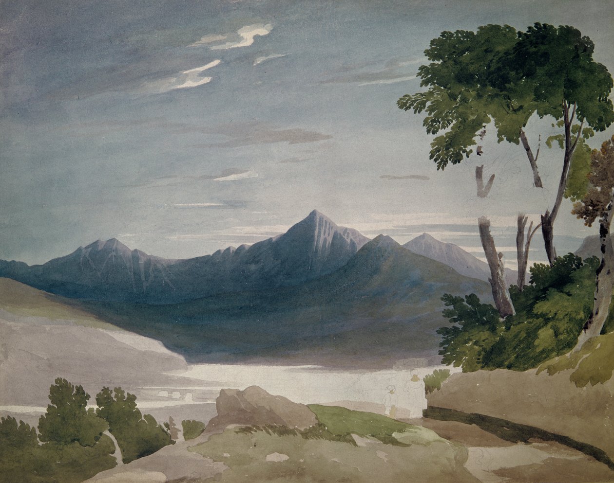Snowdon, ca. 1820 av John Varley