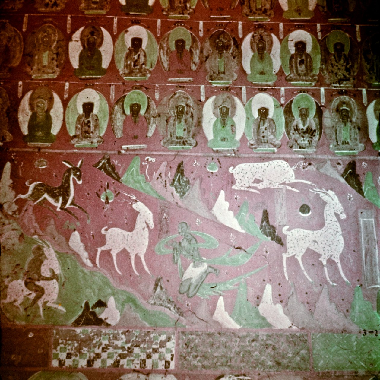 Dunhuang Caves, Kina, Foto 1231/6 (79) (bilde) av John Vincent