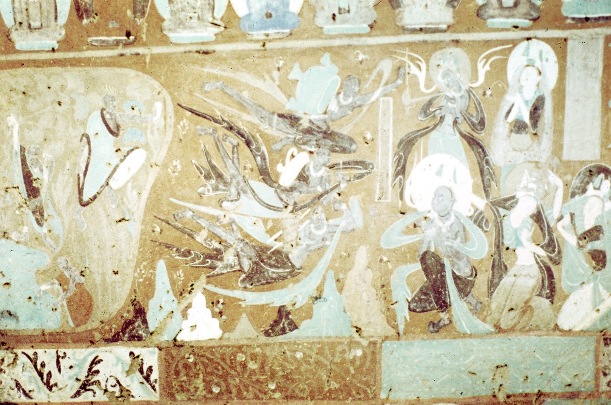 Dunhuang Caves, Kina, Foto 1231/8 (7) (bilde) av John Vincent