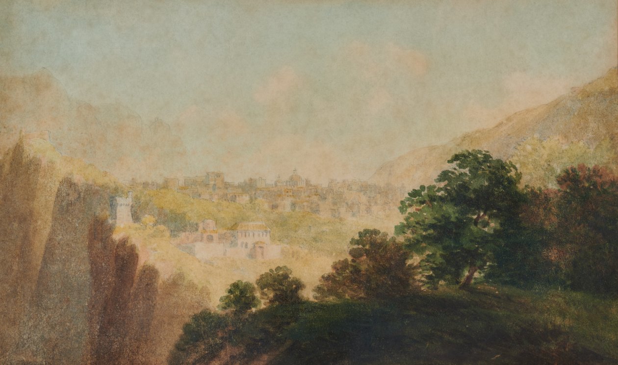 Island of Caprea av John Warwick Smith
