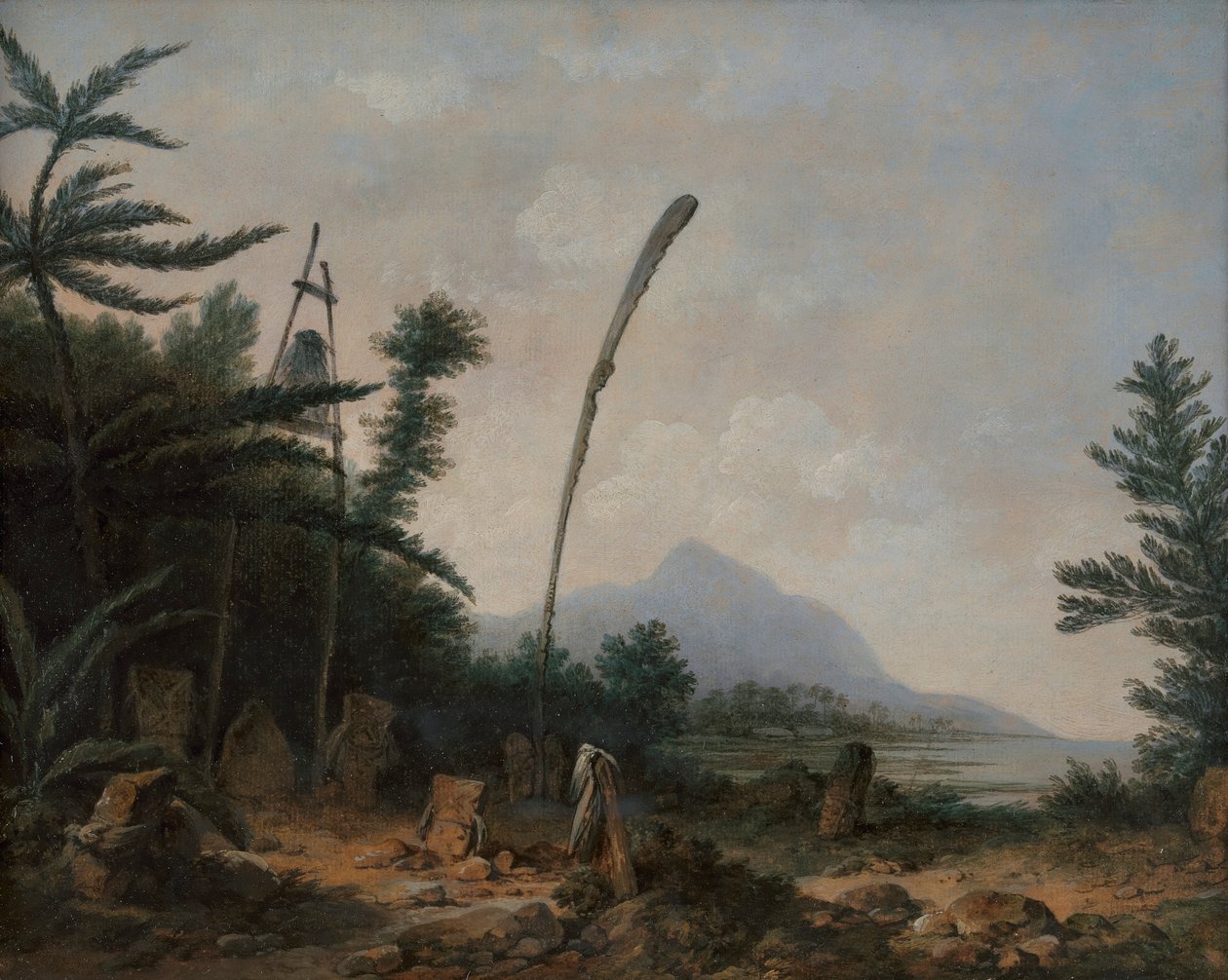 Gravplass i Sørishavet av John Webber