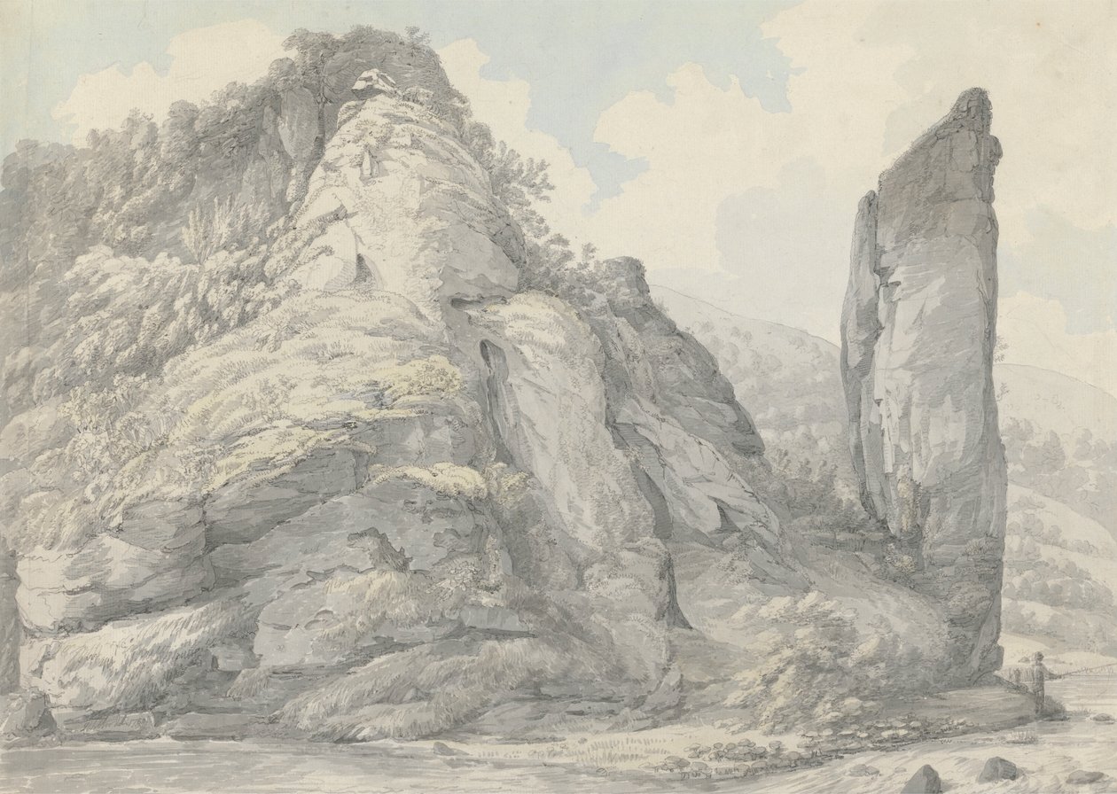 Landskap i Derbyshire av John Webber