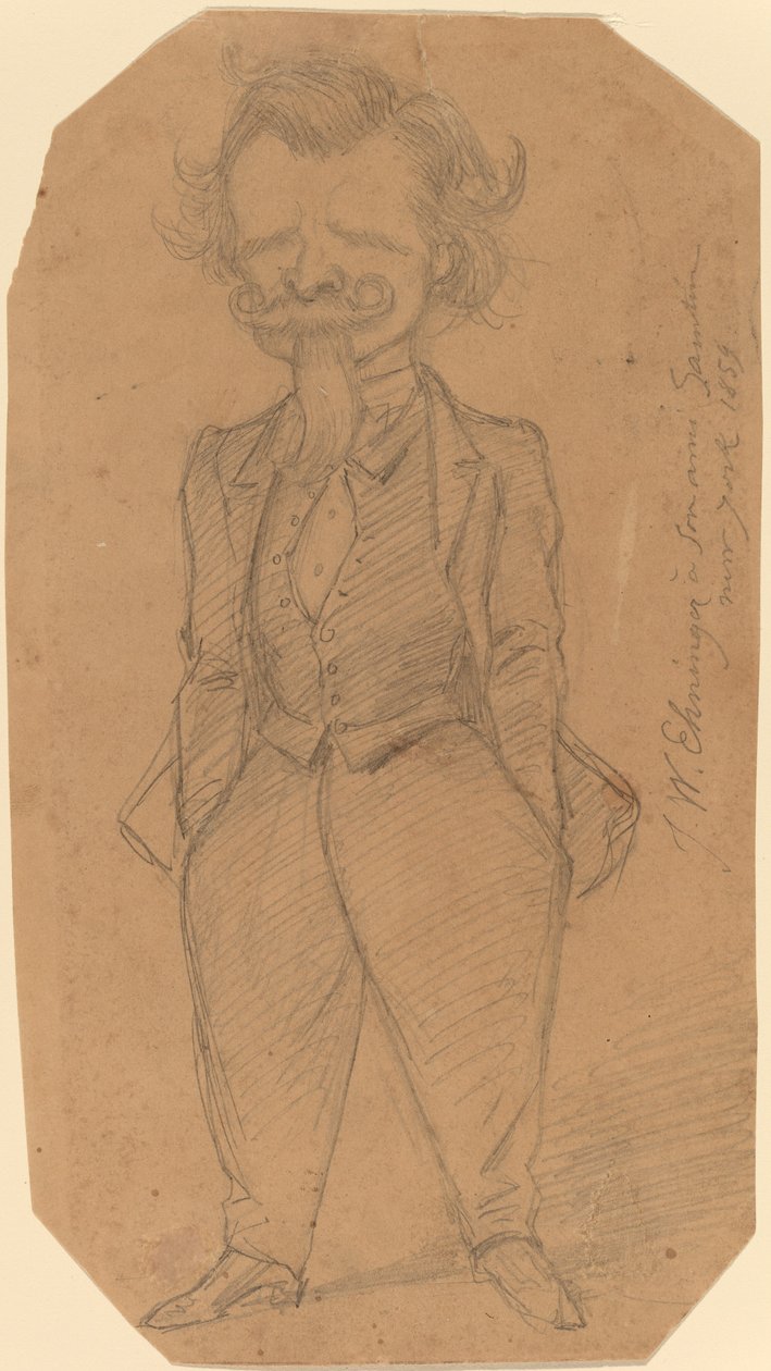 Selvportrett av John Whetten Ehninger