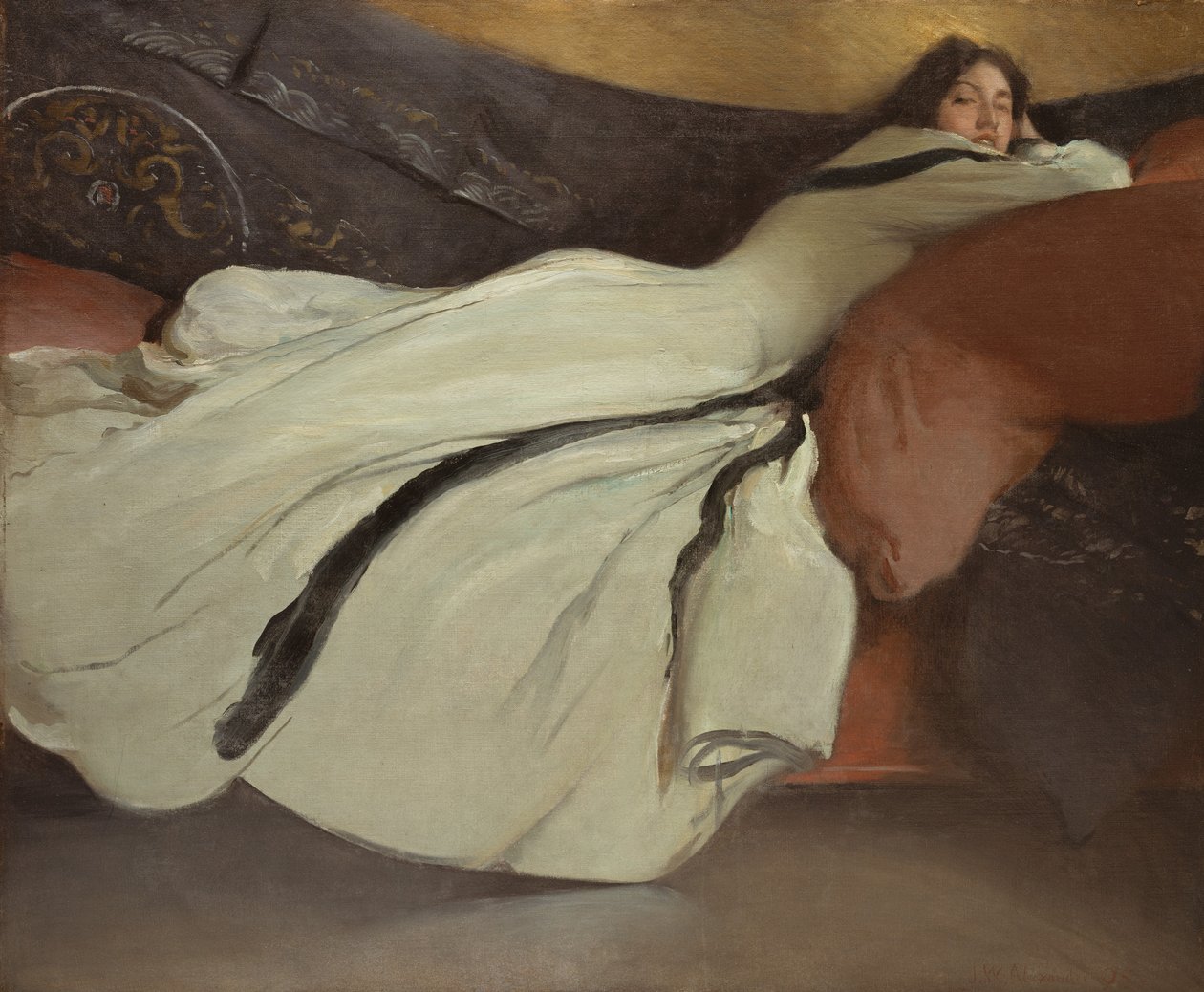 Repose, 1895. av John White Alexander