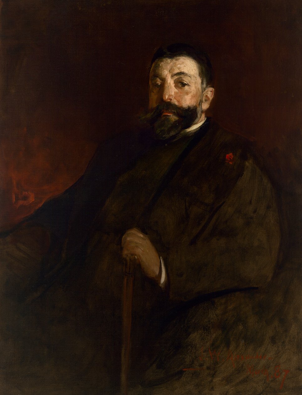 Thomas Nast, 1887. av John White Alexander