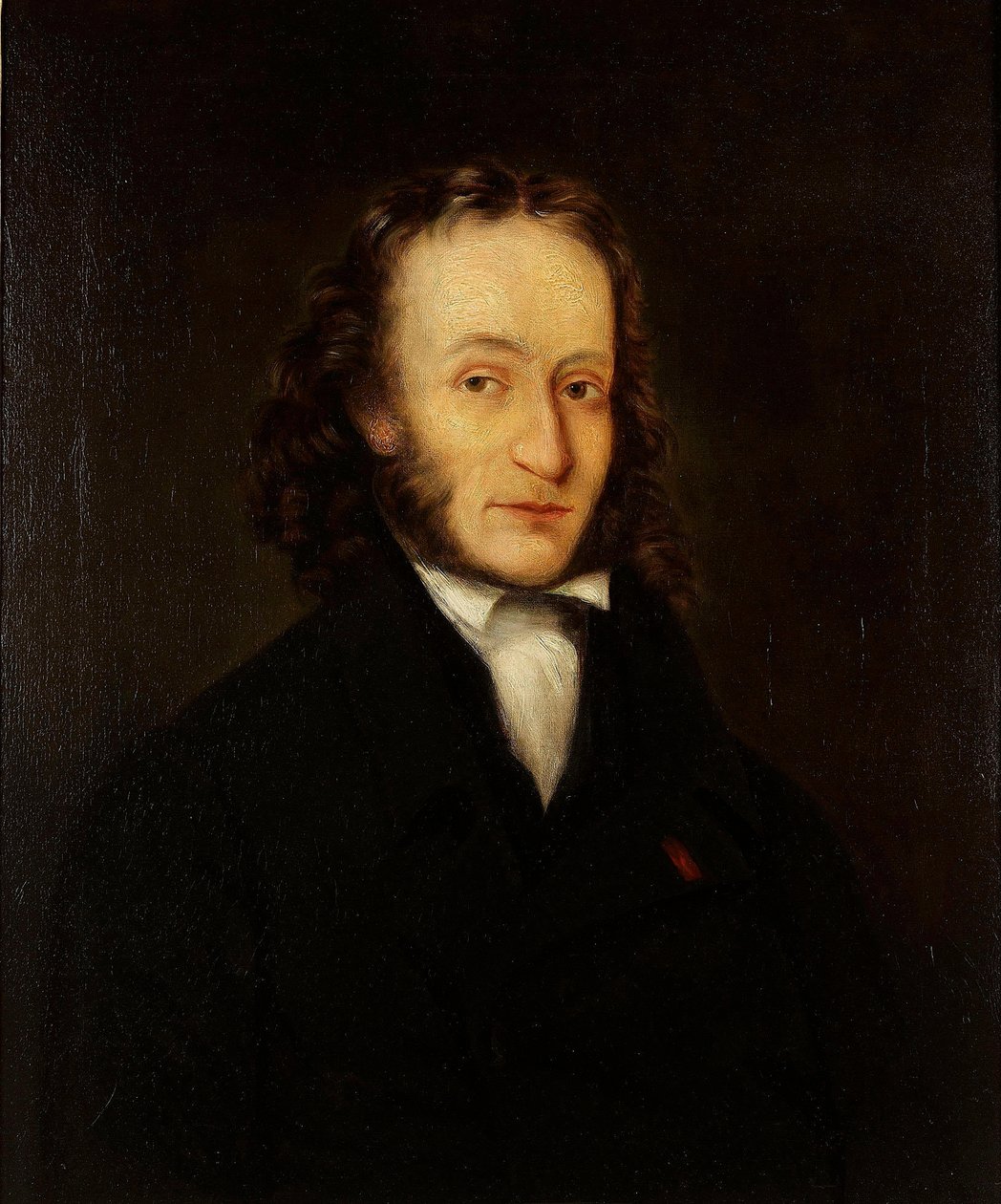 Portrett av Niccolò Paganini 1782-1840, 1836 av John Whittle