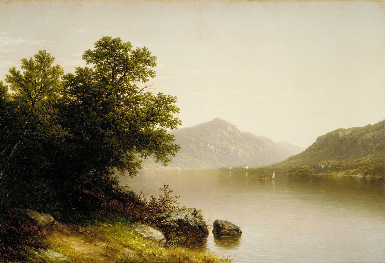 Lake George, 1857. av John William Casilear