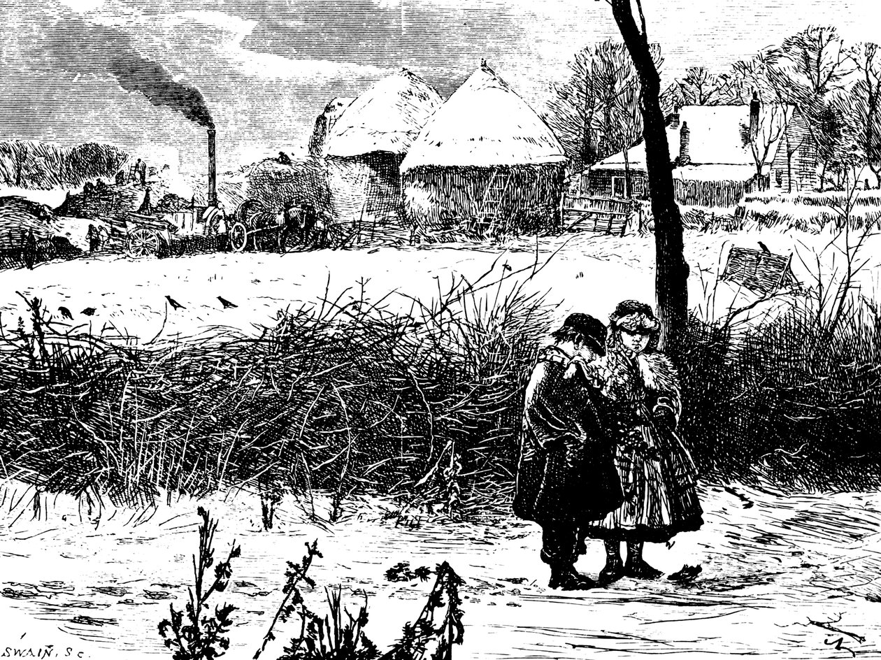 Vinter, 1860-tallet. av John William North