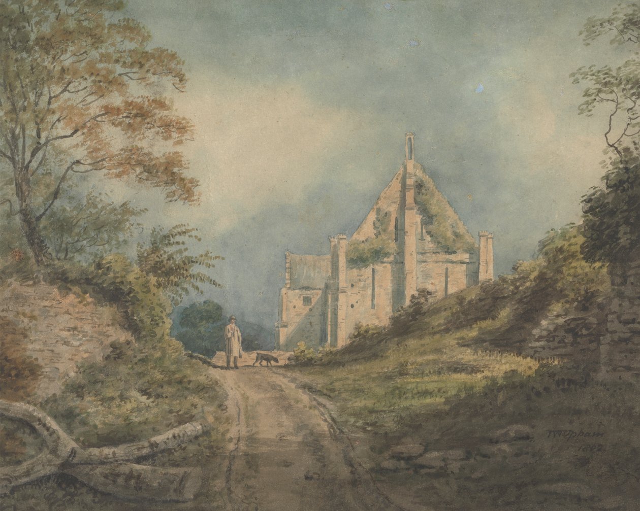 The Abbey Barn, Abbotsbury av John William Upham