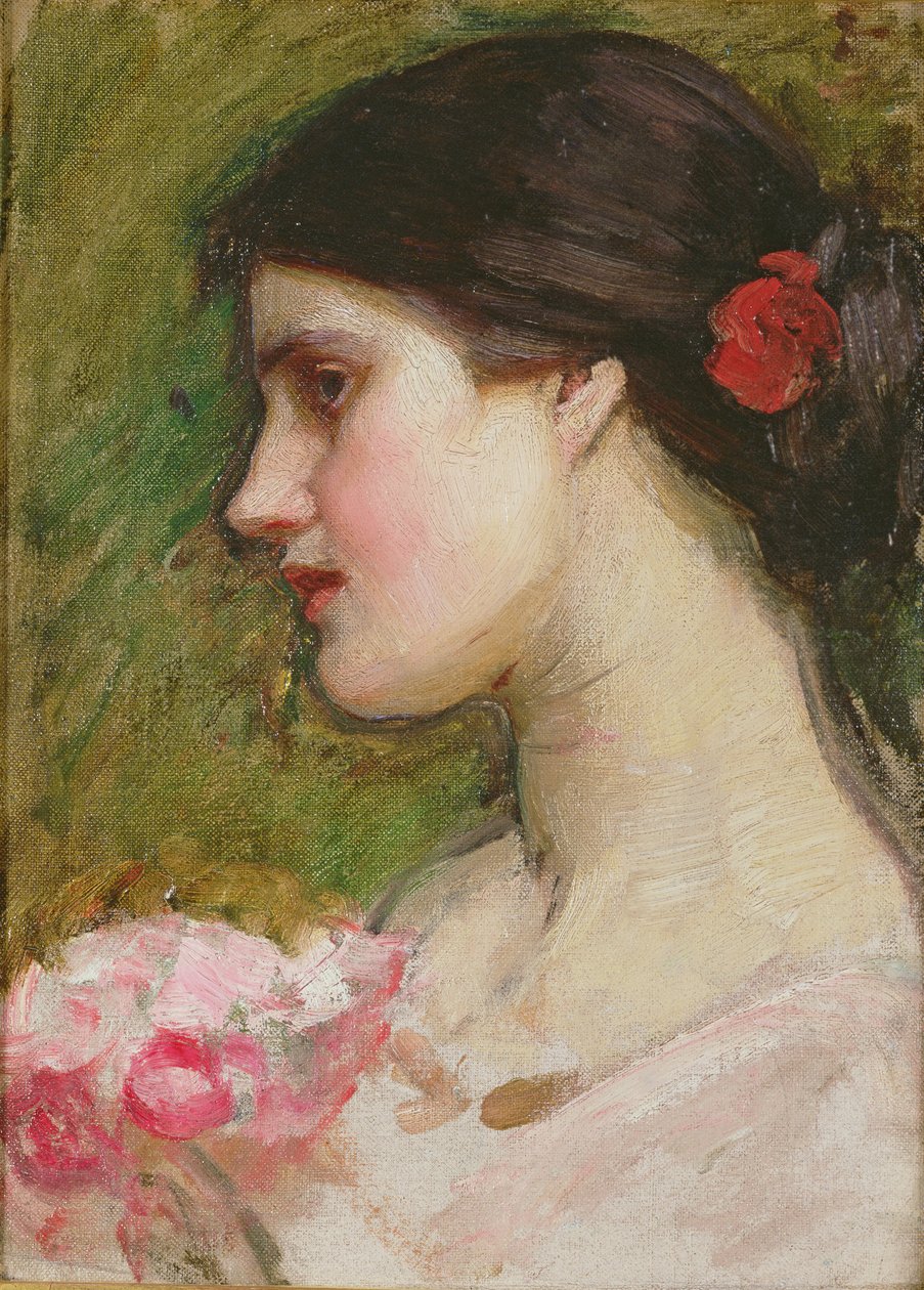 Camelias, ca. 1880 av John William Waterhouse