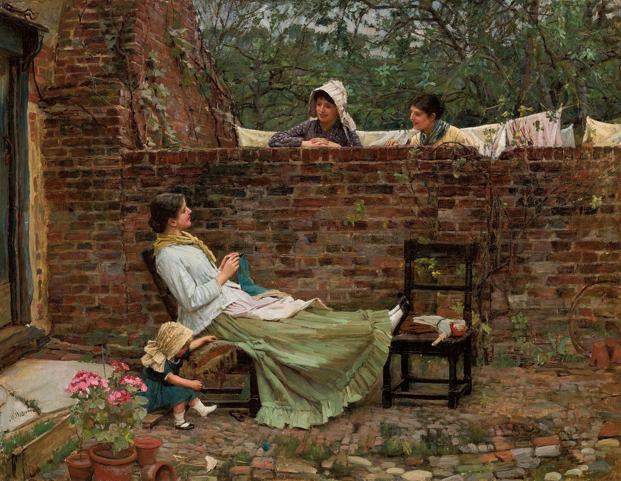 Sladder, c. 1885 av John William Waterhouse