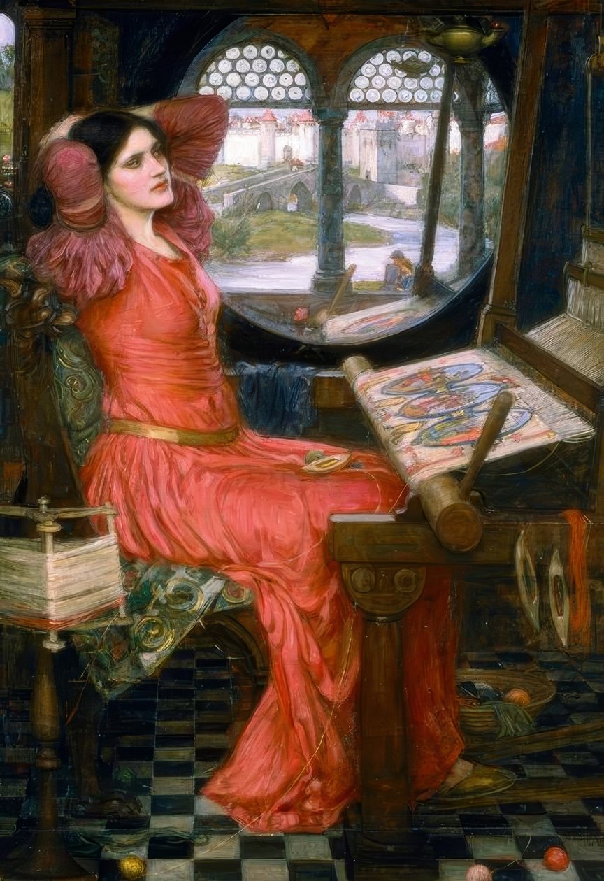 Lady of Shalott av John William Waterhouse