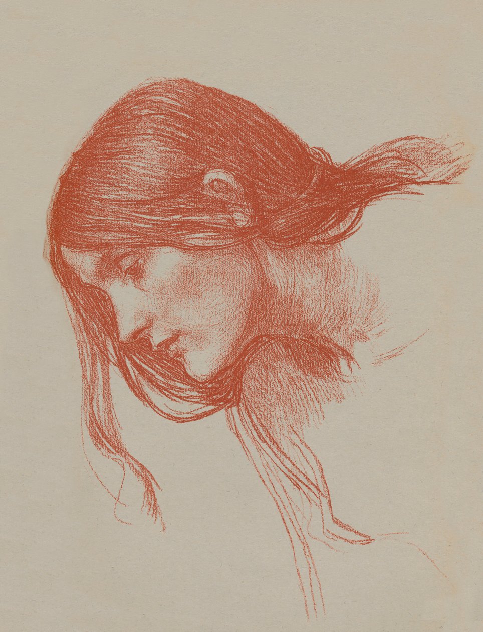 Phyllis and Demophoon Study, c1897 av John William Waterhouse