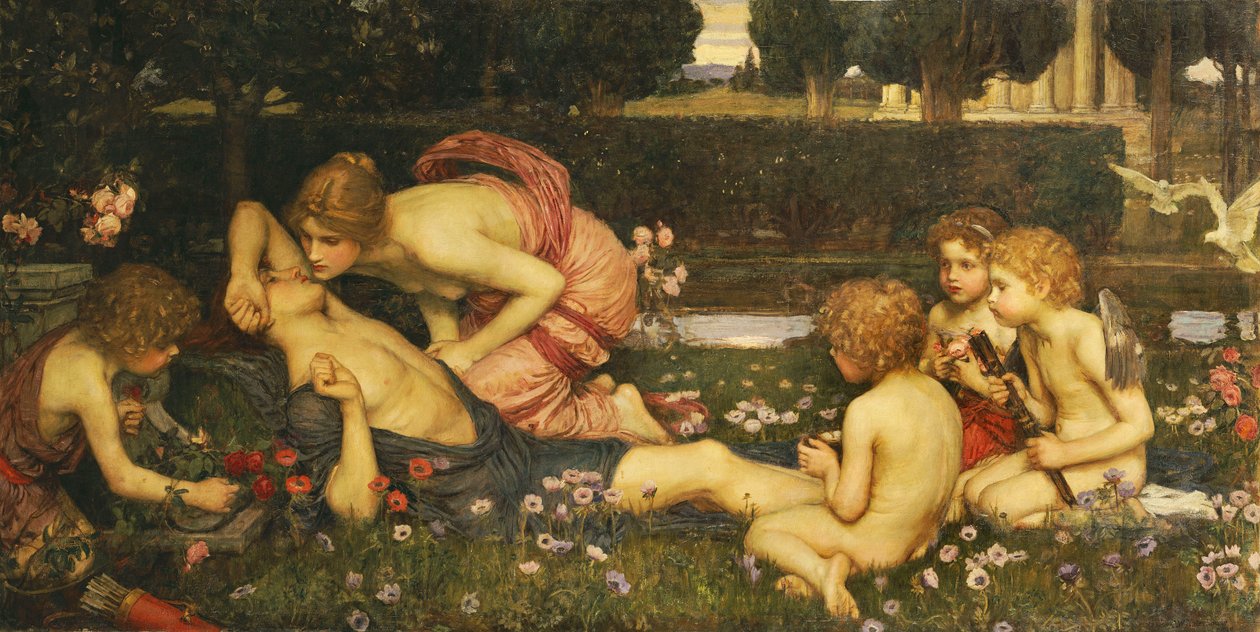 The Awakening of Adonis, 1899 av John William Waterhouse