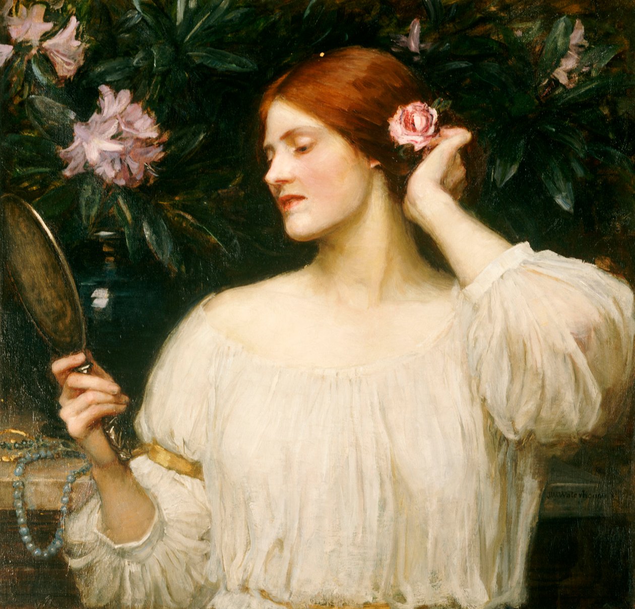 Forfengelighet, ca. 1908-10 av John William Waterhouse