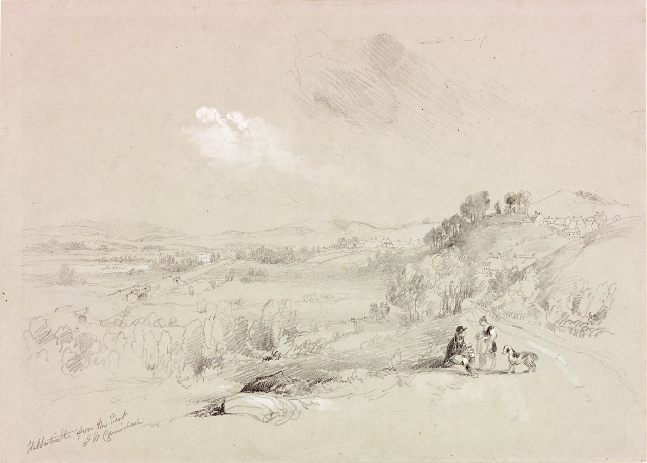 Haltwhistle fra øst av John Wilson Carmichael