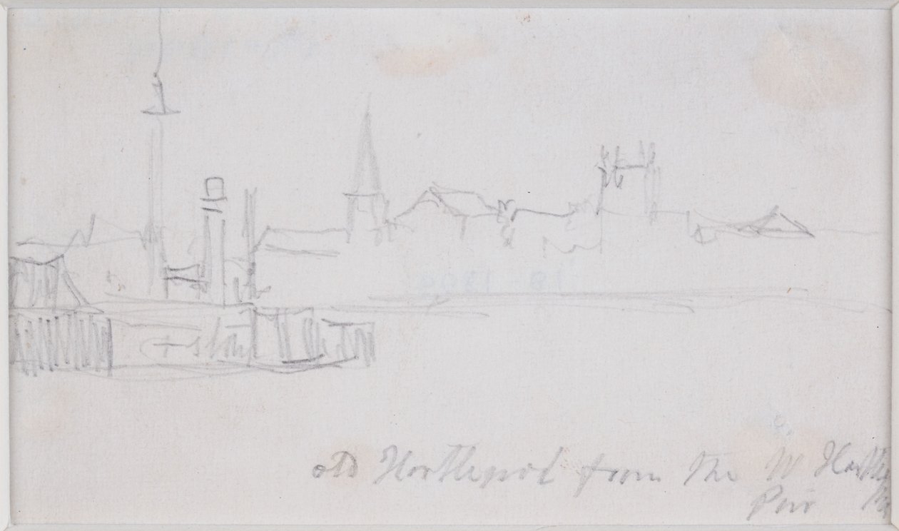 Gamle Hartlepool av John Wilson Carmichael