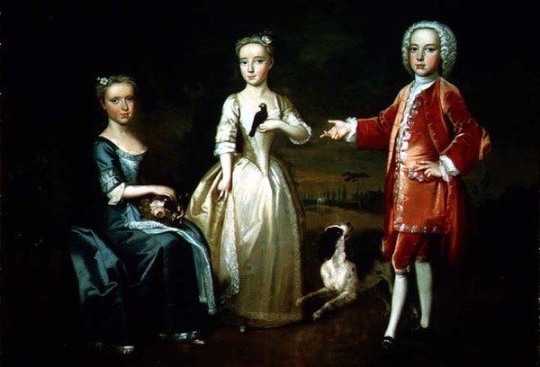 Sherman, Martha og Mary Godfrey av John Wollaston