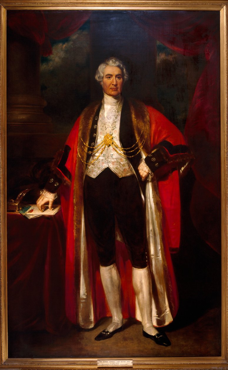 Sir George Carroll, sheriff 1837-8. av John Wood