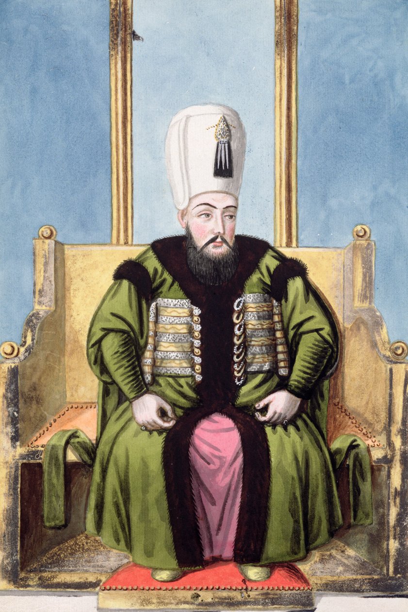 Ahmed I, osmansk keiser, 1808 av John Young